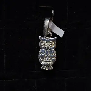 Owl Pendant 925 Sterling Silver