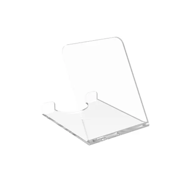 FixtureDisplays® Acrylic Plexiglass Clear Plate Holder Glorifier 13806 4 PK 13806