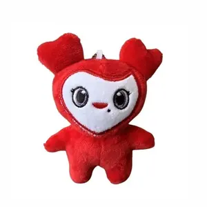 1pc Plush Doll Keychain, Soft Skin-Friendly Plush Accessory, Perfect Gift for Collectors, Durable and Fun Decorative Item
