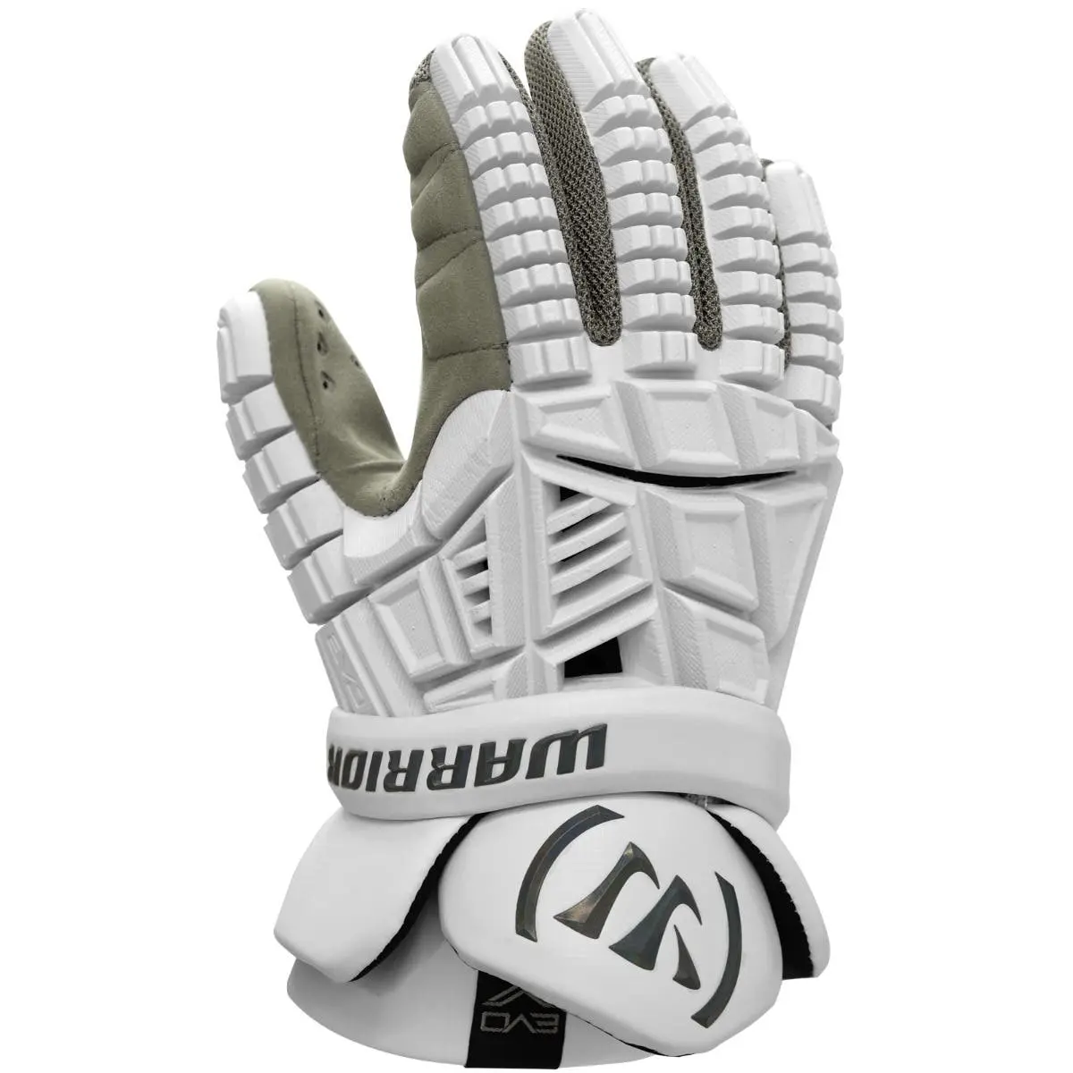 Evo V Lacrosse Gloves with Ax Suede Palm and IMPAX LT Foam, Ventilated for Cool Hands, Max Hand Protection and Flexibility, Game Ready Feel, Increased Memory Foam Protection, Athletic Sports Gloves, New Totalflx+ Blooming Cuff, Responsive Spandex Gussets