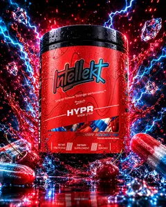 INTELLEKT HYPR Pre Workout Powder | Daily High Stim Energy, Focus & Performance