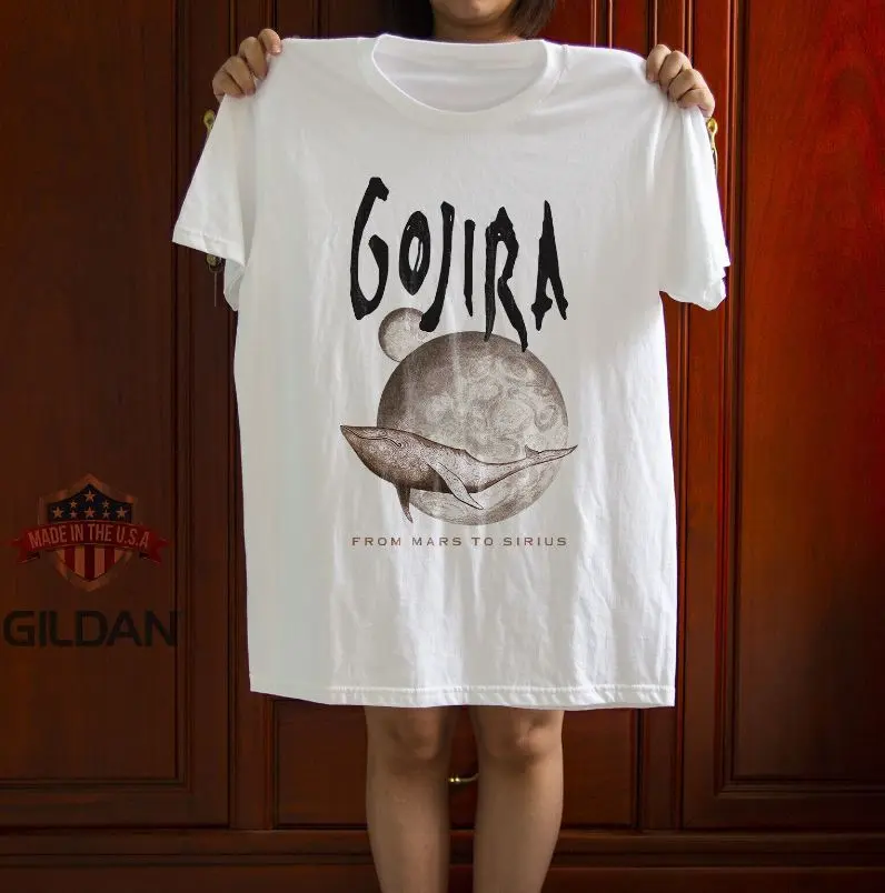 Gojira From Mars To Sirius T-Shirt Made In USA, All Colors, Gift for Women Men, US Size S-6XL, 100% cotton, Classic Fit, Unisex T-Shirt