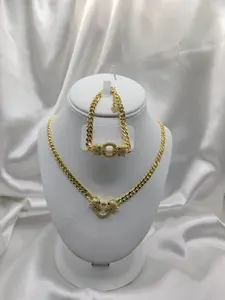 #8-Set de pantera, Oro laminado 14