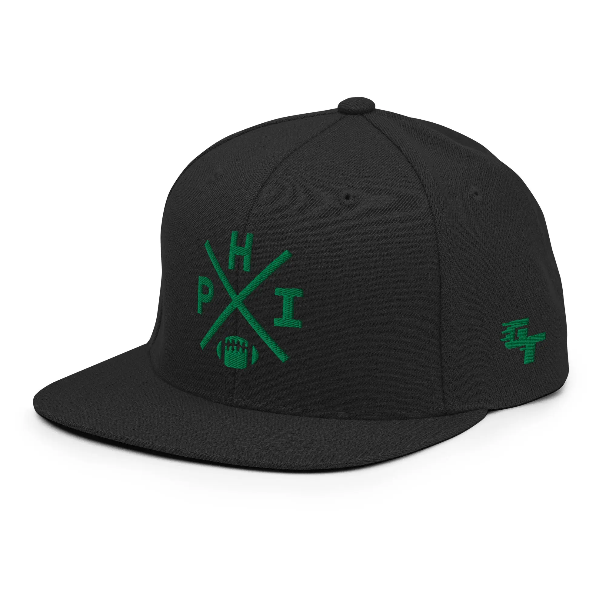 Philadelphia Football Retro PHI Cross Snapback Hat Baseball Cap