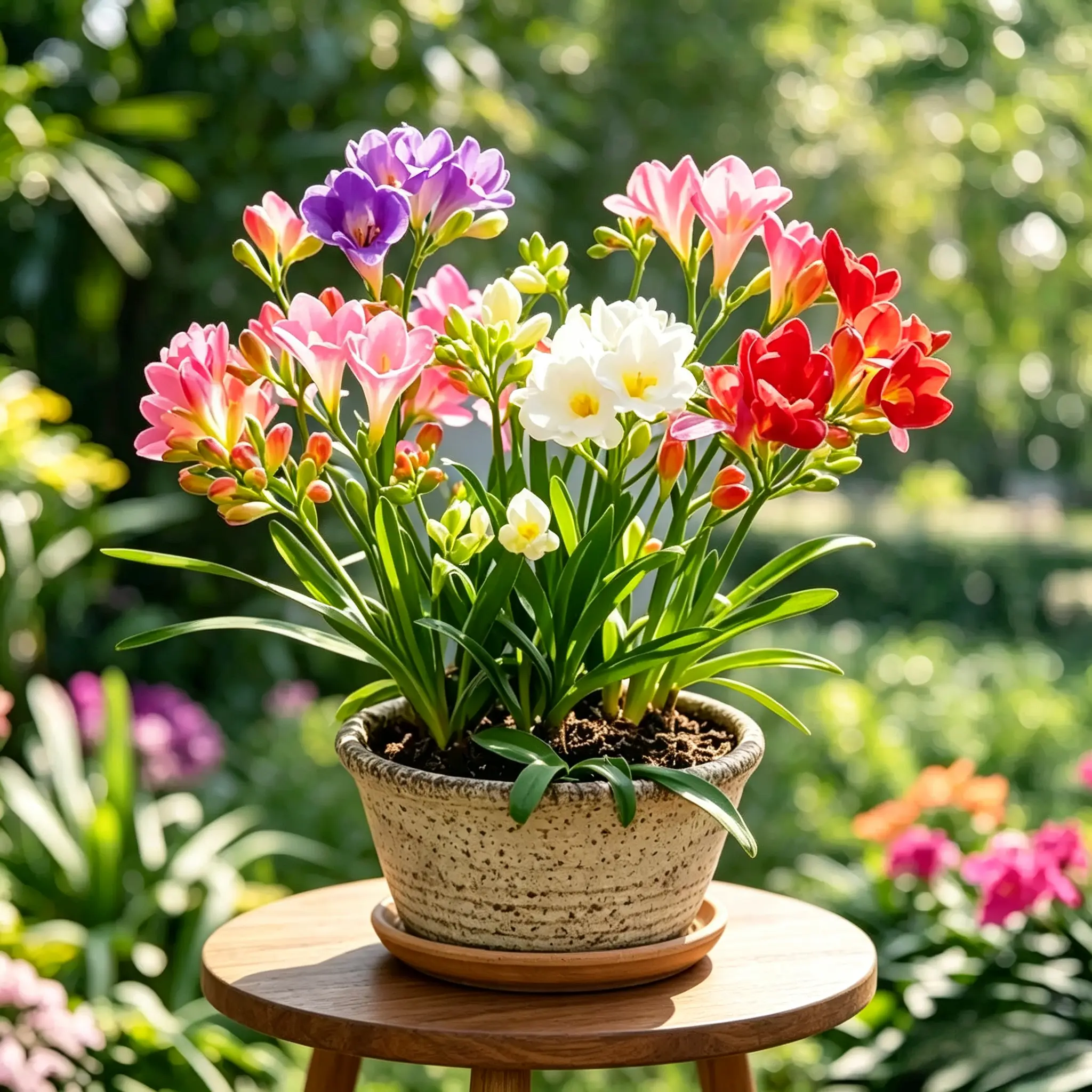 Freesia Flower Bulb, Home Garden Ornamental Bulb