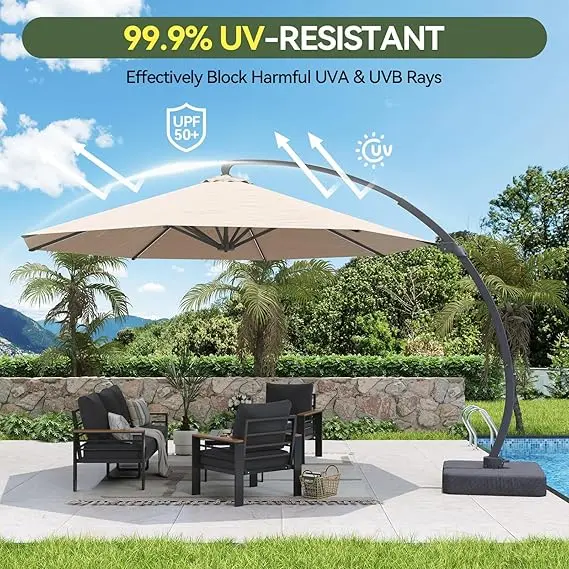 11-ft blue solar powered crank offset patio umbrella with base ABCCANOPY 11FT 3-Tier Umbrella, 32 LED Lights, Turquoise This outdoor offset umbrella Size:Camber 158 Burton Custom Snowboard Review Integrated Sun lens