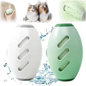 Washable Reusable Gel Lint Roller for Pet Hair，Portable Mini Dog Cat Pet Hair Remover for Clothes，Laundries ，Dust Fuzz Fur -Sticky Cleaner- Small Travel Animal Fur Removal Tool