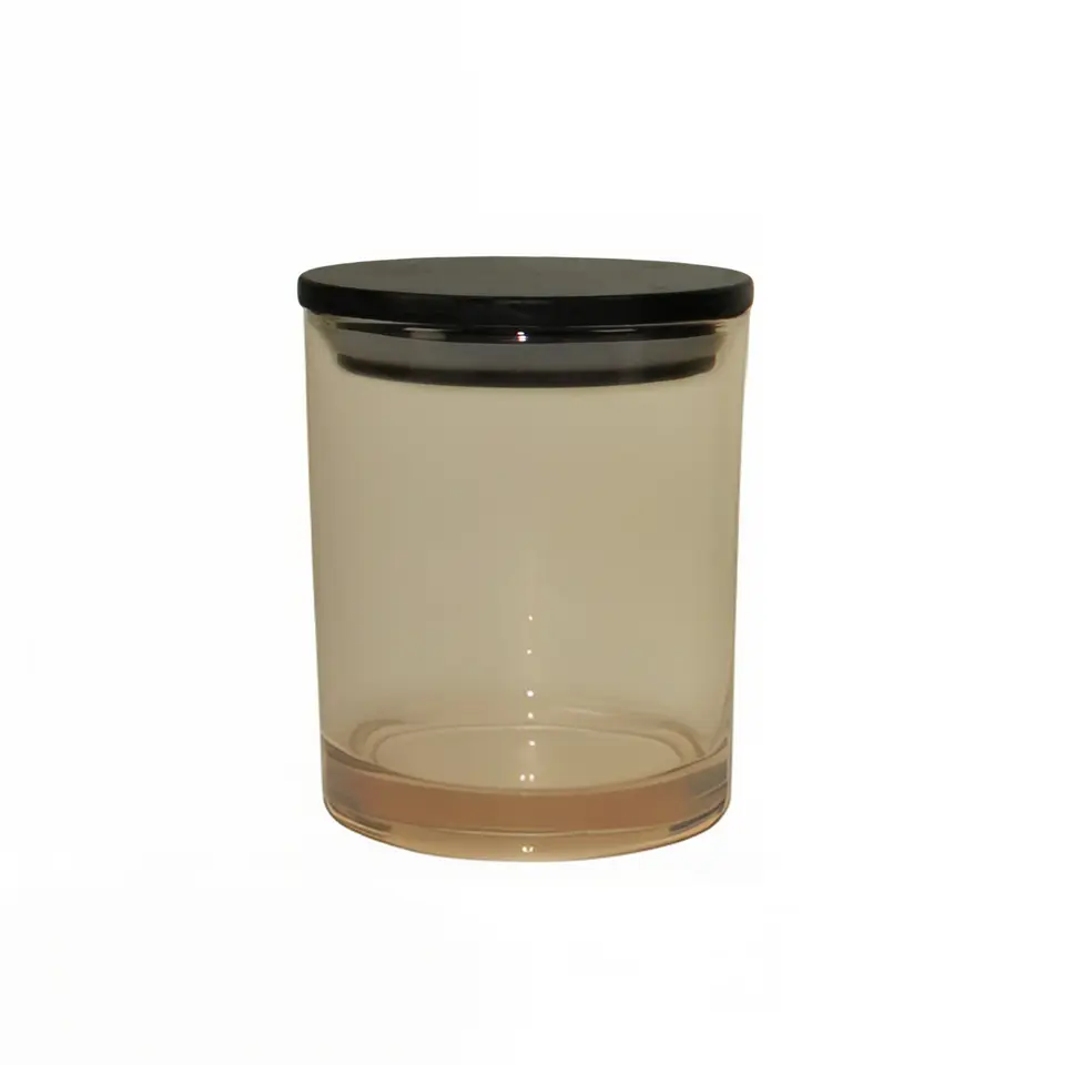 Champagne Scent Aromatic Candle, Durable Wax Champagne Cali Jar, 10 oz, Aromatic Candles