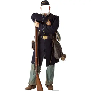 Advanced Graphics  72 x 33 in. Union Civil War Soldier Standin Cardboard Standup