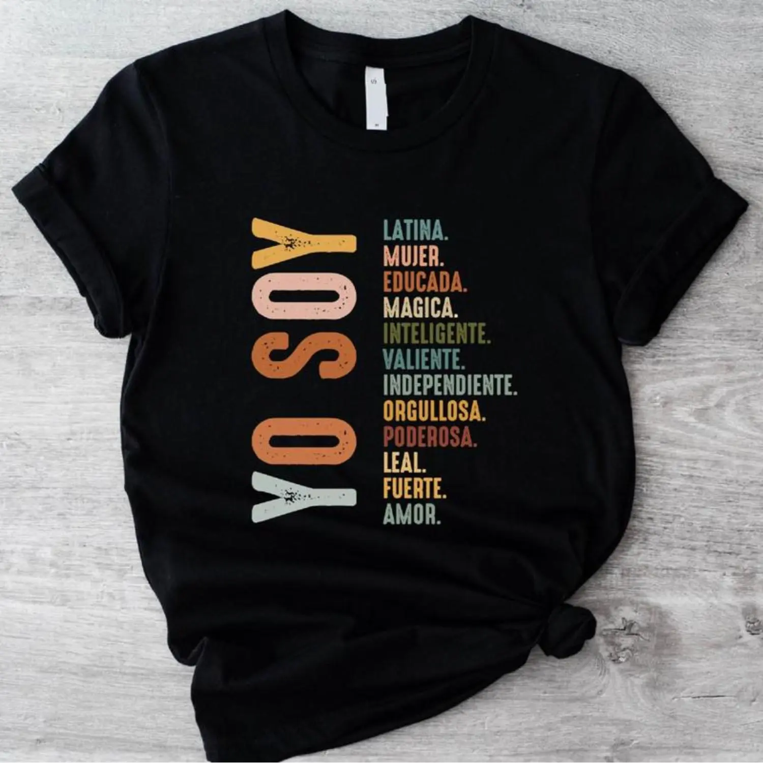 Empowered Latina T-Shirt Celebration of Independence and Culture Ideal Gift for Hispanic Heritage