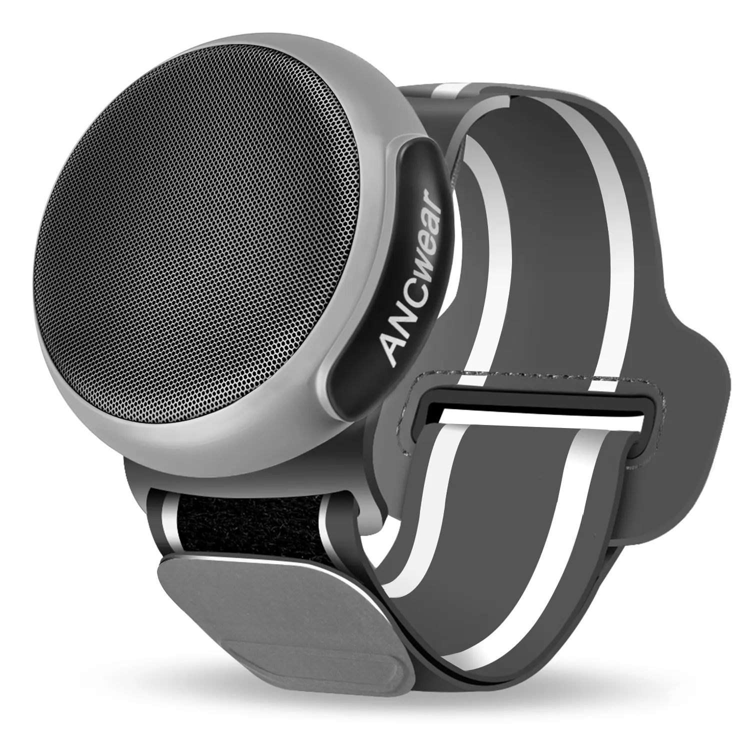 ANCwear Wearable Bluetooth Speaker - Mini Portable Speakers with True Wireless Stereo Function, Bass & HD Sound, TWS Dual Pairing, Waterproof Design, Charging Clip for Bike, Hike, Connection