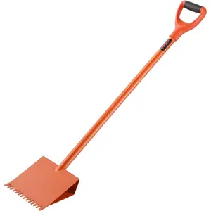 VEVOR Shingle Shovel 2 Pack, D-Grip Handle Shingle Roof Ripper, High Hardness 45# Steel Lightweight Easy Tearing Off Roofing Nails Tool, Ideal for Commercial and Residential Use, OrangeVEVOR Super Brand Day