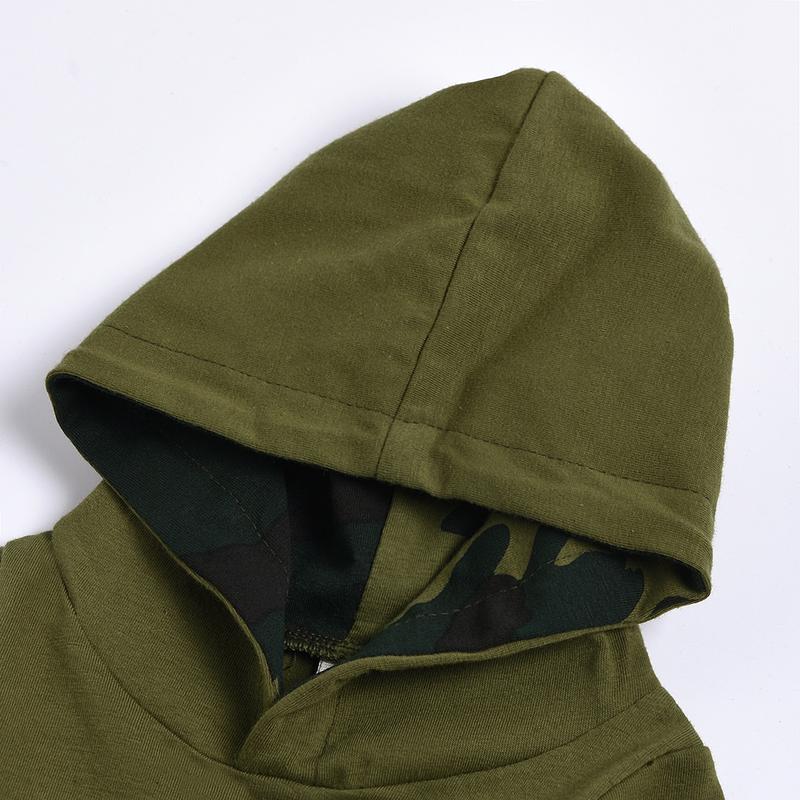 Ma&Baby Newborn Baby Girls Boys Fall Winter Clothes Daddy Mama Saying Hoodie Tops Camouflage Pants Romper Outfit Set