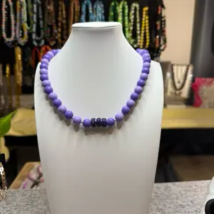 Collar light purple bello