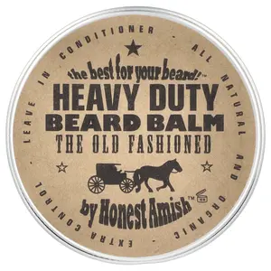Honest Amish Heavy Duty Beard Balm, 4 oz (120 ml)