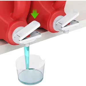 [2 Pack] Laundry Detergent dispenser Nozzle  Holder, Upgraded Nozzles  Easily,detergent and softener accessories Fits  Economic Sized Bottles?laundry room organization