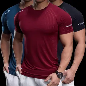 Nadsir Men's Gym T-Shirts,sport tee,2026 New Short-Sleeve Sportswear Top, Made with Breathable, Quick-Drying, and Cooling Fabric, Gym Workout Running t shirts,High-Elasticity Short-Sleeve T-Shirt