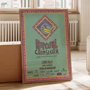 2019 Rip Curl Surfing Poster Surfing Print Surfing Poster Surf Art Surf Wall Art Surf Print Surfing Decor Rip Curl Poster Surfer Girl