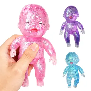 Jumbo Baby Squishy Stress Relief Toy， Slow Rising Stress Relief Fidget for Kids and Adults ， Super Soft Stretchy Sensory Squeeze Toy ，fidget  toy