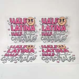 half latina half conchita 16oz wrap ready to ship #16ozwraps