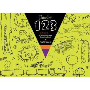 USED Book - doodle-123---a-really-giant-doodling-and-drawing-book by taro-gomi (Hardcover) - English