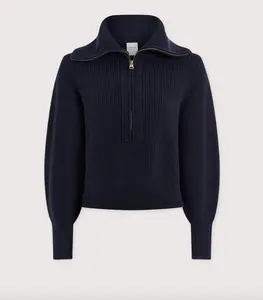 Maura Half-Zip Rib Knit BY VARLEY