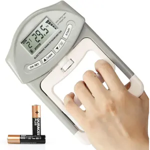 Handeful Grip Strength Tester Trainer - Dynamometer Handgrip Measurer Meter, Handheld Strengthener Exerciser for Sports, School, and Home Use