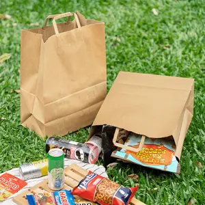 [300 ct] Karat Paper Barrel Sack Bag with Flat Handle
