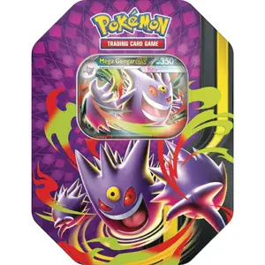 Pokemon Mega Moonlit Tin Mega Gengar ex
