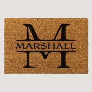 Family Name Doormats - The Initial II