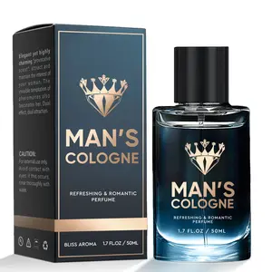 Man's Cologne - Refreshing & Romantic Perfume, Pheromone-Infused Fragrance ,1.7 FL.OZ / 50ml, Invisible Temptation for Men, Bliss Aroma