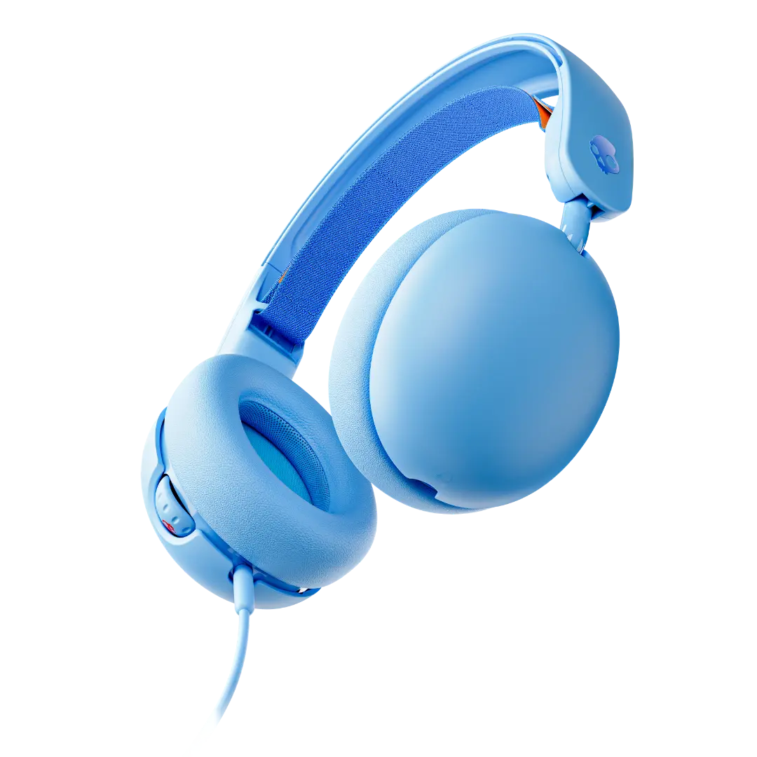 Skullcandy Grom Wired - Over-Ear Wired Kids Headphones | 3.5mm AUX | Built-in Microphone | Adjustable Headband Electronic Audio Headset Earbuds Skullcandy Grom Wired - Over-Ear Wired Kids Headphones | 3.5mm AUX | Built-in Microphone | Adjustable Headband Electronic Audio Headset Earbuds