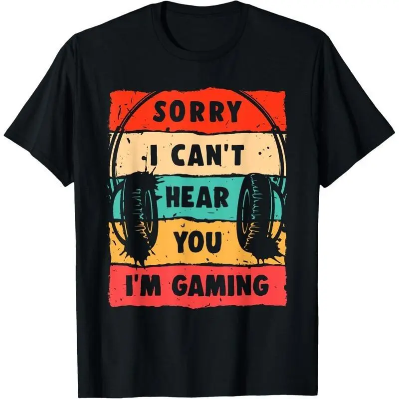 Funny Gamer Shirt for Teens Boys Men Video Gaming T-Shirt yh01