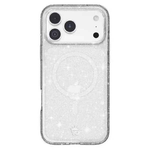 Velvet Caviar Stardust Glitter Smartphone Case - Cute, Shockproof Drop Protection Cover, Durable Wireless Magnetic Accessory for iPhone 15,16,17,18,18 Pro,18 Pro Max & Select Handheld Phone Accessories