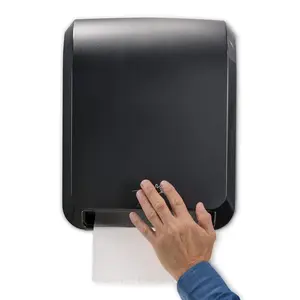 Large Capacity Automatic Non-Contact Paper Towel Dispenser (Georgia-Pacific); Black; 59590; 12.9inch Width x 9inch Depth x 16inch Height; 1 Dispenser