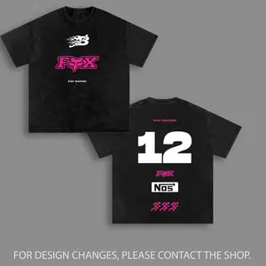 Pinky FOx Star Washed Tshirt Biker Vintage Racing Streetwear, Motorcycle Graphic Hoodie Unisex, Designed for Motor Fans, Sportbike Culture, Speed Lovers & Urban Motorbike Style