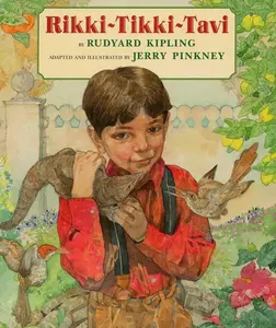 Rikki-Tikki-Tavi by Rudyard Kipling||Jerry Pinkney||Jerry Pinkney [Hardback Book]