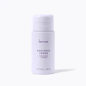 Karuna Radiance Toner - Niacinamide & Ginseng - 5.07 fl. oz. / 150 ml - Brightening & Calming Formula for Daily Use