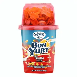 Bon Yurt Frosted Cereal 163g | Yogurt with Sweet Crunchy Cereal