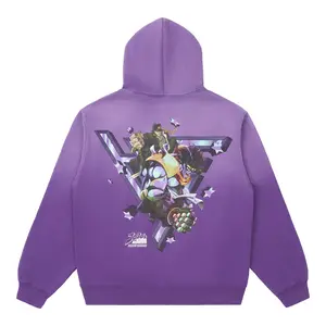 JOJO MIRROR LOGO HOODIE (PURPLE DYE)