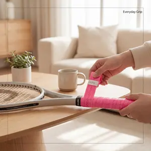 【Nomad Ridge】 10-Pack Non-Slip Overgrip Tape - High Absorbency - Ideal for Tennis, Badminton & Pickleball