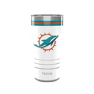 Tervis NFL Miami Dolphins-Arctic Insulated Tumbler, 20oz, Stainless Steel