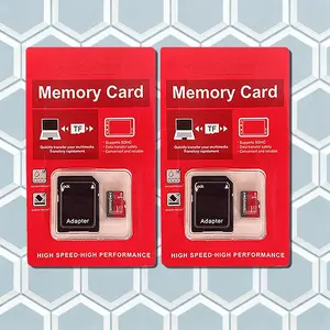 SD card - Data storage, compatible with TF, suitable for tablets, cameras, mobile phones, laptops, computers, car audio systems, game consoles, etc. - Reliable, compact, and durable mini flash memory