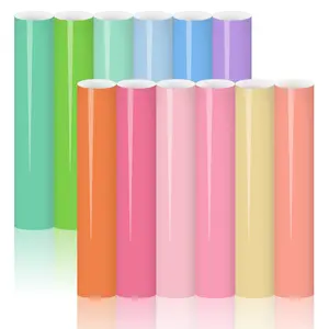 Create Trendy Boho Cups & Car Stickers with 12 Color Matte Permanent Vinyl Sheets