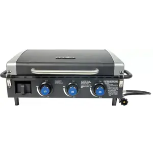 Razor 3 Burner Portable Griddle with Lid