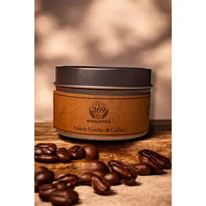 Coffee and French Vanilla 8oz Candle candles homegoods espresso decor gift Fall Scented Freshener Ornaments Fragrance Decoration Perfume amazing scents