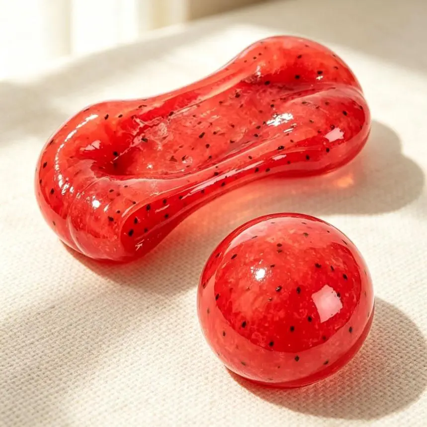 Halloween Watermelon Smoothie Squishy Fidget Toy - Soft Squeeze, Crinkle Sound, Slow-Rising Sensory Decompression Plaything, Ideal Gift for Collectors, Small Party Favors