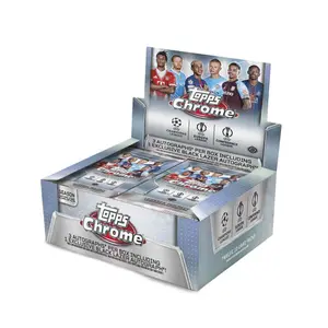 2025-26 Topps Chrome UEFA Club Competitions Jumbo Box or Pack