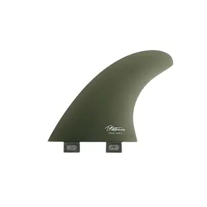 Timmy Patterson Quad Fins FCS Compatible (Solid Fiberglass)