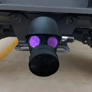 3D Printed Trailer Hitch Cover, Creative Gas Tank Cap Design Trailer Hitch Cover, Car Exterior Accessories for Car Decoration